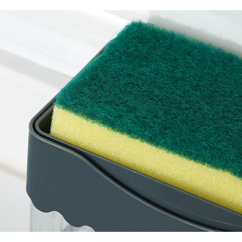 2-in-1 Soap Dispenser Sponge Caddy