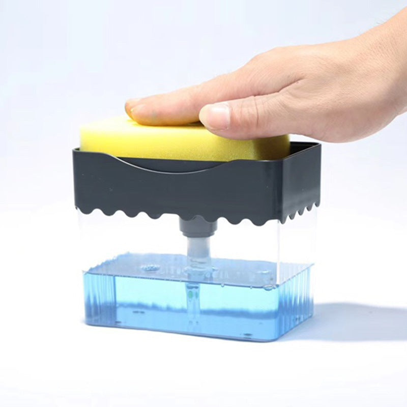 2-in-1 Soap Dispenser Sponge Caddy