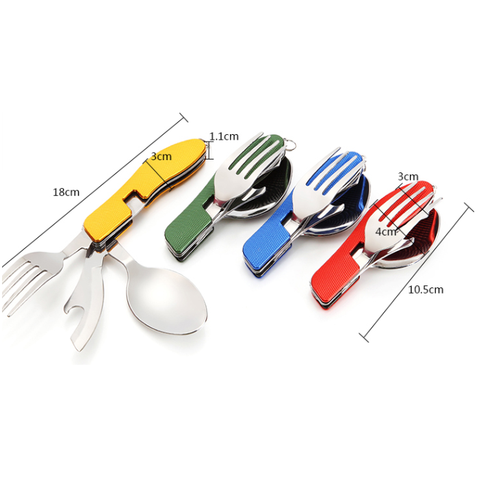 Multi-Functional 4 in 1 Folding Knife