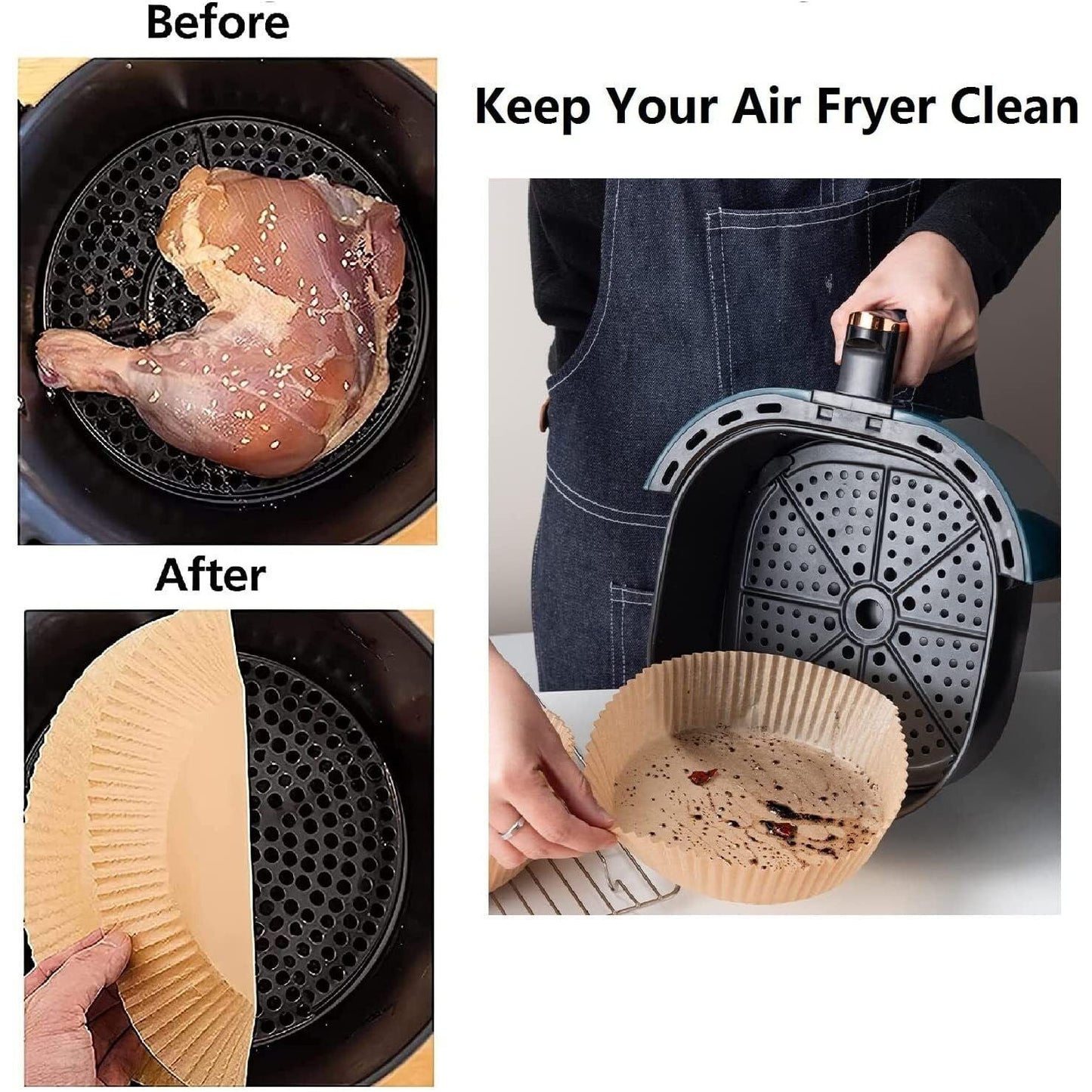 Air Fryer Disposable Paper Liner