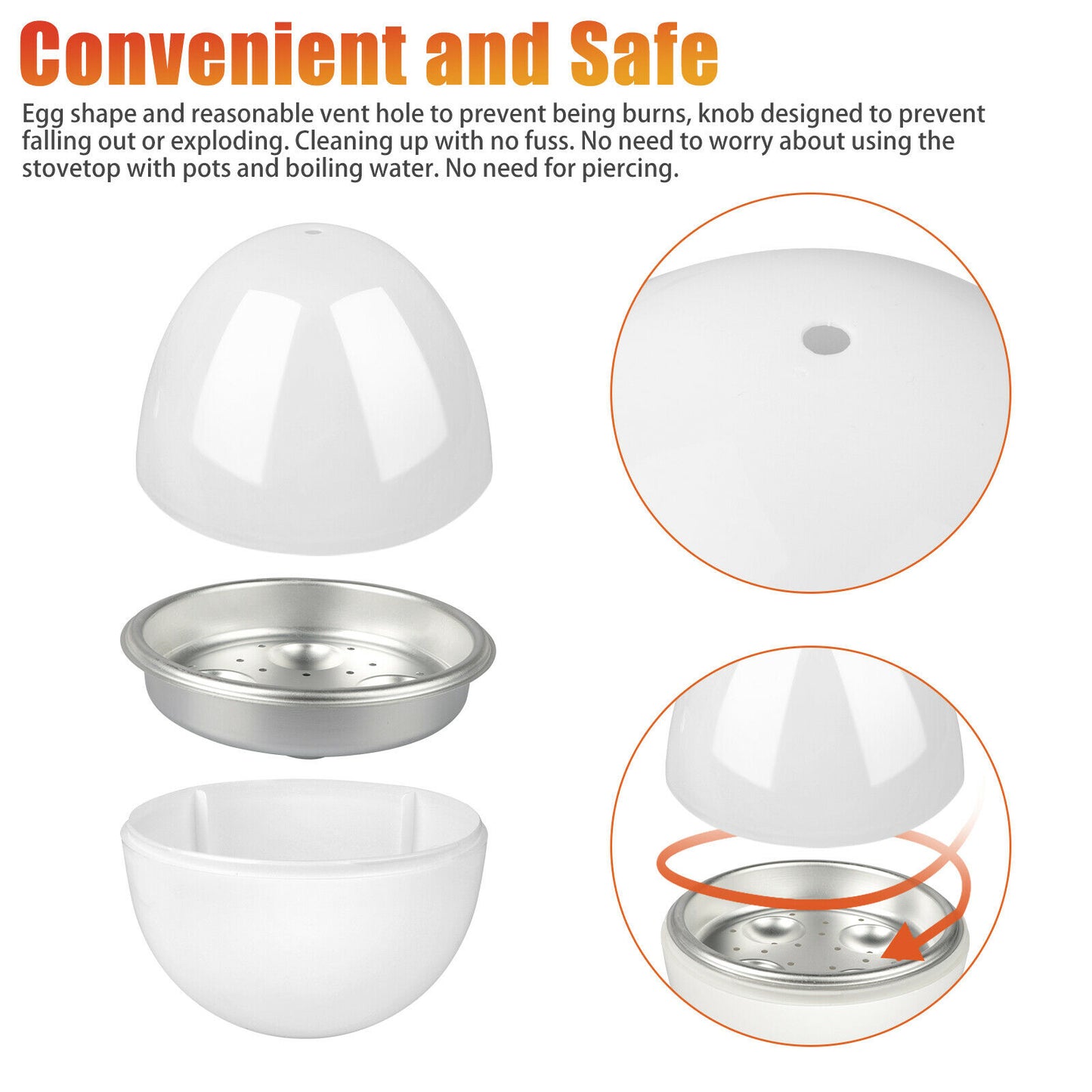 Microwave Egg Steamer