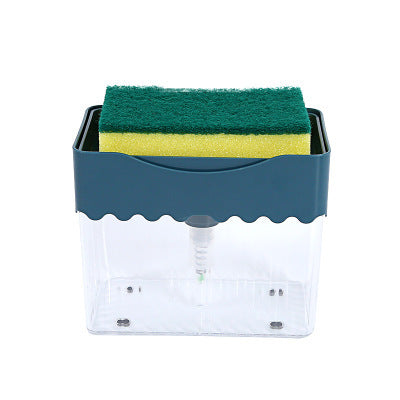 2-in-1 Soap Dispenser Sponge Caddy