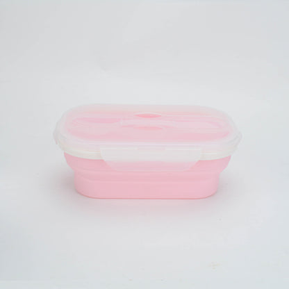 Portable Foldable Silicone Lunch Box