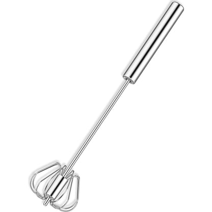 Semi-Automatic Stainless Steel  Mixer Whisk