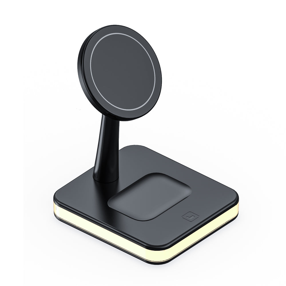 Three-in-One Wireless Charger w/ Magnet