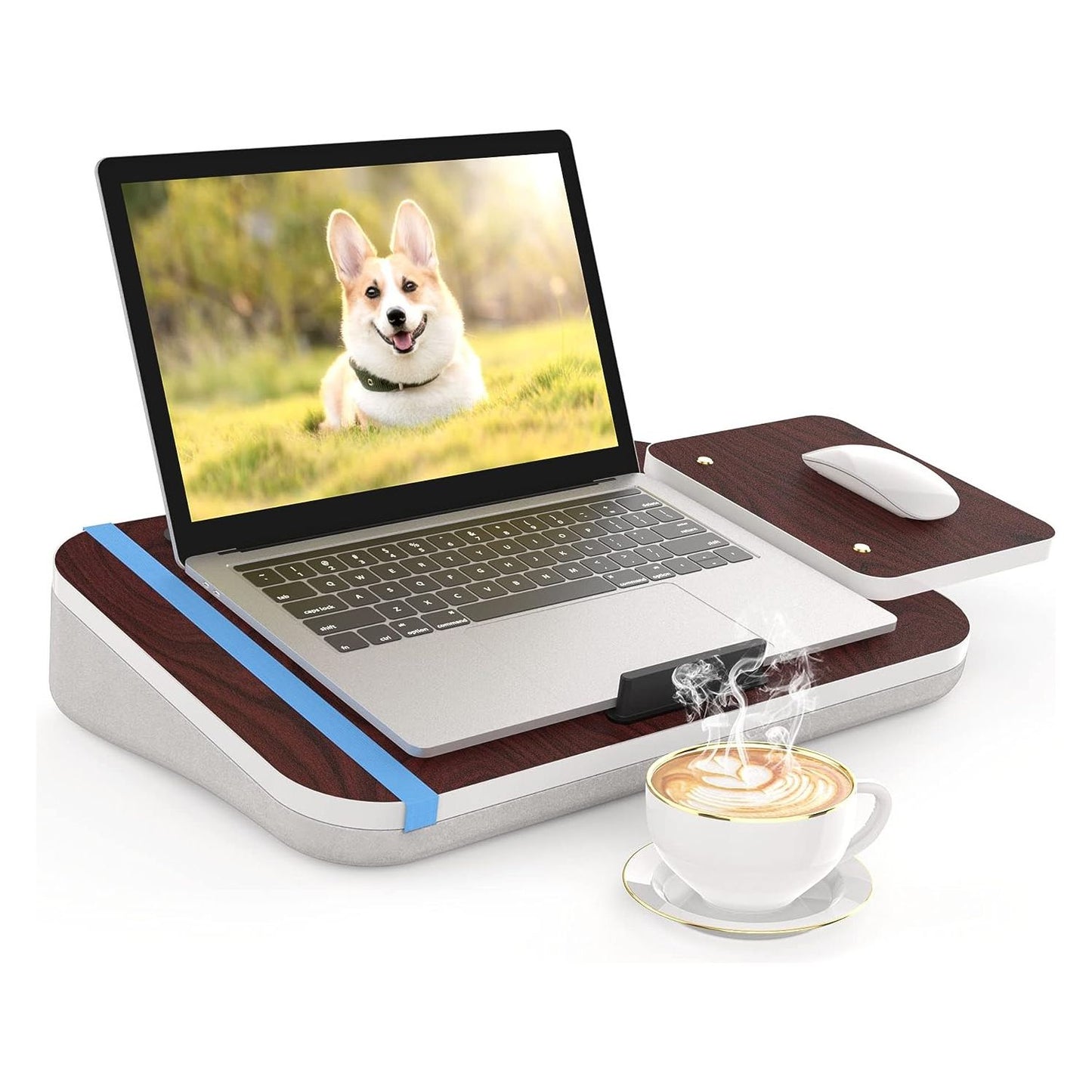 Tablet Holder And Detachable Mouse Tray