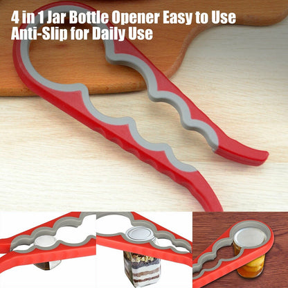 4 In 1 Quick Lid Bottle Cap Grip Twister Remover