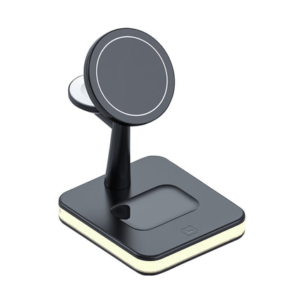 Three-in-One Wireless Charger w/ Magnet