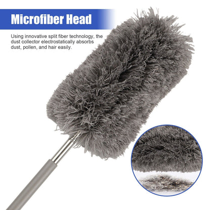 Adjustable Soft Microfiber Feather Duster Dusting